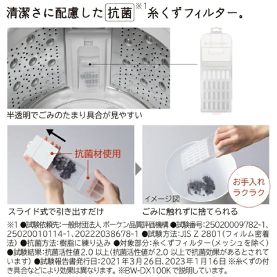 BW-DX100Kの特長